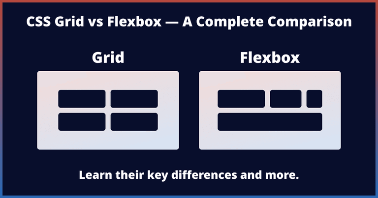 CSS Grid vs Flexbox - A Complete Comparison